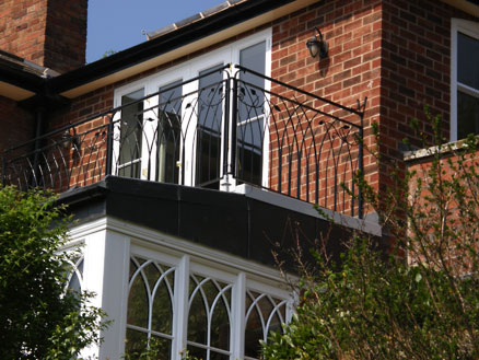 Gothic Balcony Balustrade