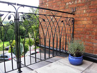 Gothic Balcony Balustrade Detail