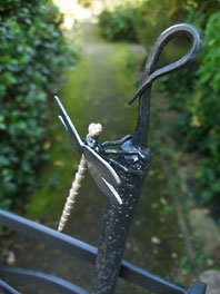Bulrush Gates Dragonfly Detail