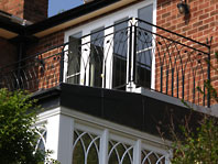 Gothic Balcony Balustrade