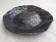 Geometric Design Textured Dish