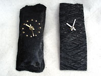 Textured Wall Clocks
