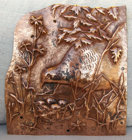 Partridge With Nest